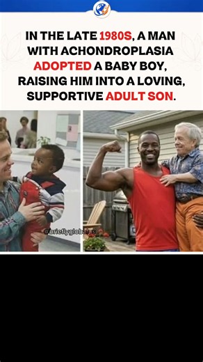 Man With Achondroplasia Adopts Baby Boy — You Won’t Believe Him Today! 🥹❤️ #Shorts
