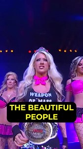 The Origins of The Beautiful People #WWE #Wrestling #TNA #fyp #reels | WSI Network