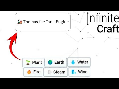 How to make Thomas the Tank Engine in infinite craft | infinity craft