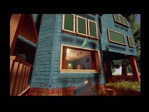 How To Get On The Roof In Hello Neighbor Pre Alpha