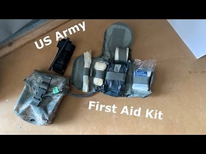 US Army Improved First Aid Kit IFAK