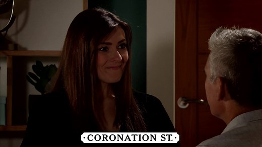 Robert is absolutely delighted with Michelle's bombshell, but is she so keen on the news!? | Coronation Street