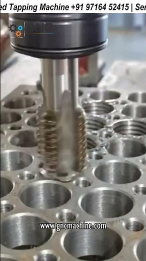 "Revolutionize Tapping with Our Servo-Controlled Tapping Machine! ⚙️🚀"