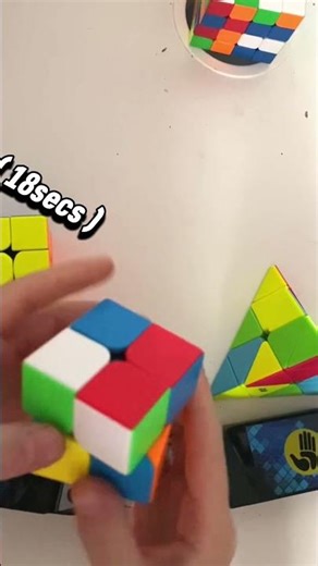 Solving a 2x2 3x3 and a pyramix