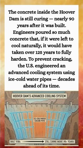 The Hoover Dam Is STILL Hardening After 90 Years - Facts with Neil