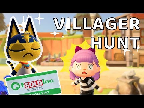 WHERE IS MY DREAMIE HIDING?! 😼 ANKHA Villager hunting | Animal Crossing New Horizons | ACNH