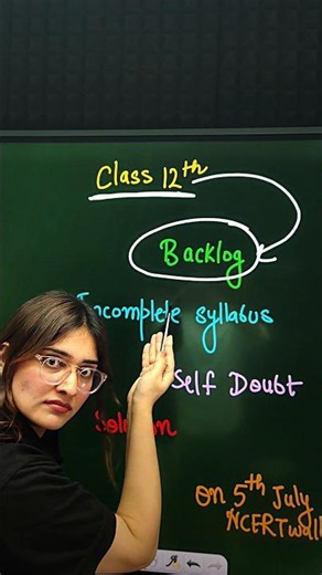 Backlog Ka Game Khatam! 🔥| Class 12 Science