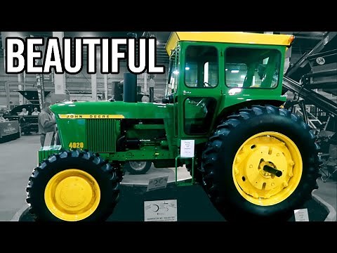 Perfectly Restored John Deere 4020 4wd Cab Tractor