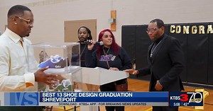 Kids graduate from shoe design program in Shreveport