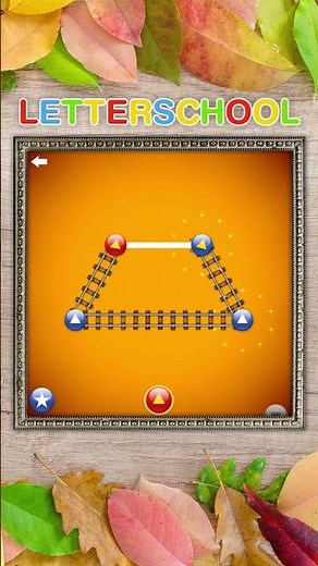 Learn to draw basic shapes - TRAPEZOID | Letter School Shape Games