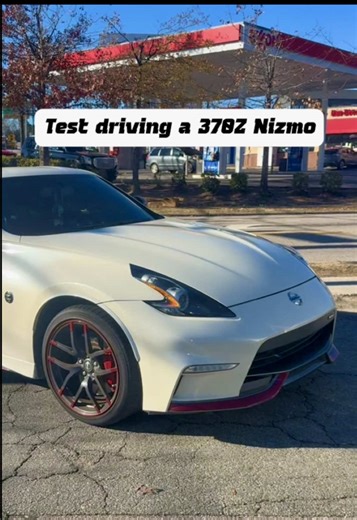 Test driving a 370Z Nizmo… loved it - wouldn’t daily it. 😆 #NissanZ #370Z #Nismo #JDM #CarTok