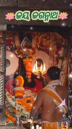 Jay Jagannath Swami Aarti Darshan 🪷 #love #jayjagannath #odiastatus #bhajan #bhajan #yt