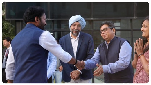 Glimpses from Day 2 of the two-day Rashtriya Khanij Chintan Shivir 2026, a platform created by the Ministry of Mines to review progress and deliberate on future action plans for strengthening the mining sector in line with the vision of #ViksitBharat. Day 2 also featured visits to Bhaskaracharya National Institute for Space Applications and Geo-informatics (BiSAG-N) and Gujarat International Finance Tec-City (GIFT City), India’s premier technology and global financial hub. The visits highlighted