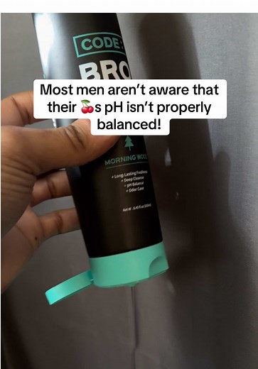 Just as important as a woman’s pH balance #codebro #phbalance