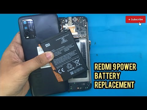 Redmi 9 power battery replacement | how to change redmi 9 power battery #redmi9power #new #repair