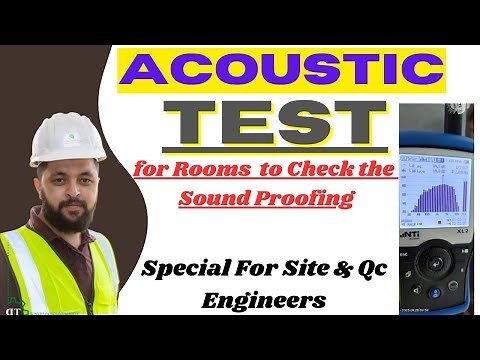 Acoustic Test for Rooms| How to perform Acoustic Test| civil engineer at site | qa/qc