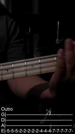 Learn Dance Gavin Dance-Death of a Strawberry (Outro) on Bass #dancegavindance #basslesson