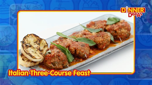 An Italian three-course feast