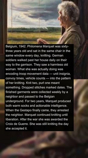 Spy Passed Information Through Knitting Patterns for 2 Years | Military History Talks