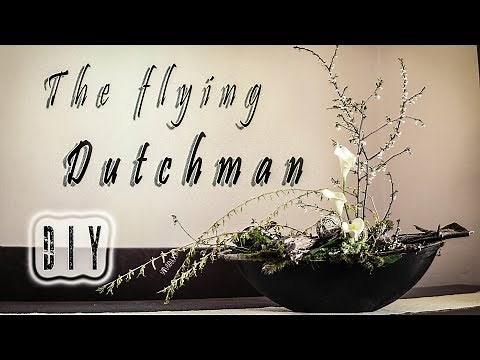 Einzigartiges Gesteck selber machen | DIY | 🏴 The flying Dutchman - Natur trifft Eleganz