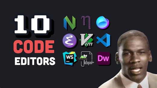 10 Code Editors Ranked