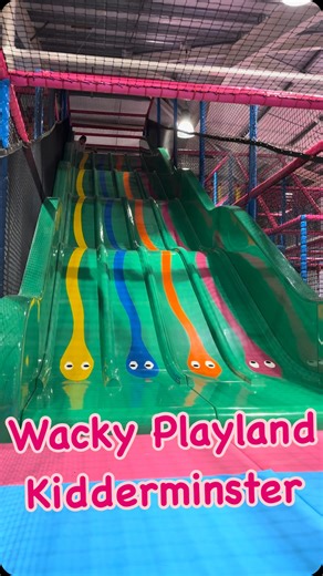 33 reactions · 4 comments | Exciting times at Wacky Playland Kidderminster!  This was our son’s first look at the larger soft play section before we opened— there’s so much more to see and explore including the toddler section, baby sensory room and role play section! Why not come and join the fun? Book online at wackyplayland.co.uk and let the adventures begin!  #WackyPlayland #SoftPlayFun #Kidderminster #LittleAdventurer #PlaytimeMagic | Wacky Playland | Facebook