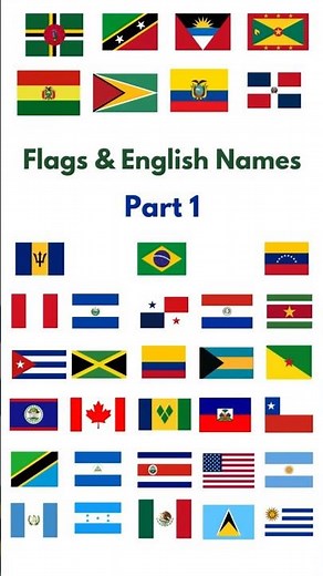 Countries of the Americas in English! 🇺🇸🇧🇷🇨🇦 part 1 | Learn American Countries + Pronunciation!