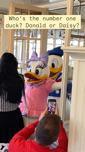Who's the number one duck? Donald or Daisy? #disneylandparis #eurodisney #disneylandpark