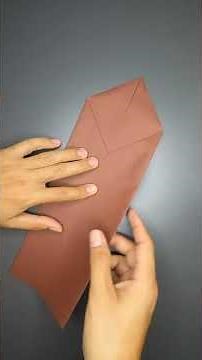 How to make an envelope in origami, post it note origami envelope #origami #diy #envelope