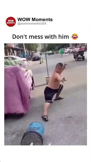 Don't mess with him 😂