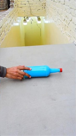 Yellow glass bottles breaking! Crushing Crunchy & soft things #shorts #satisfying