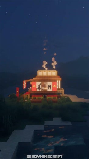 Asian food cart Minecraft Mod #minecraft #minecraftmods