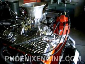 Chevy 350 355hp FAST FUEL Computer Turn key Crate FAST Test STAND from PHOENIXENGINE