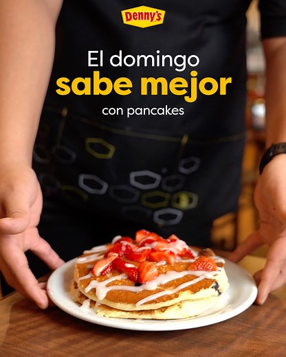 Un domingo lleno de pancakes, nada mejor.😋🥞✨ | Denny's Honduras
