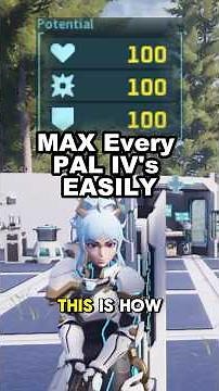 How To MAX OUT All IV's EASILY In Palworld