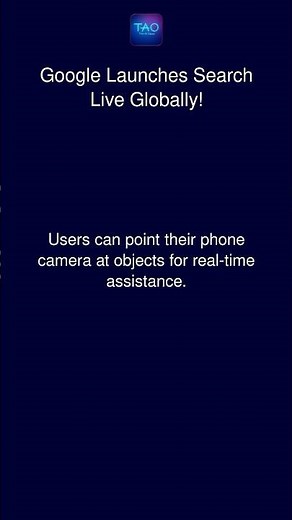 Google Launches Search Live Globally!