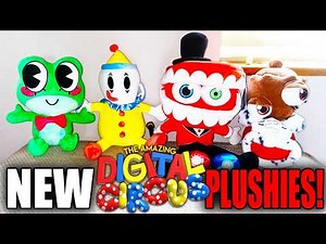 NEW THE AMAZING DIGITAL CIRCUS PLUSHIES ARE HERE! Are they any good?