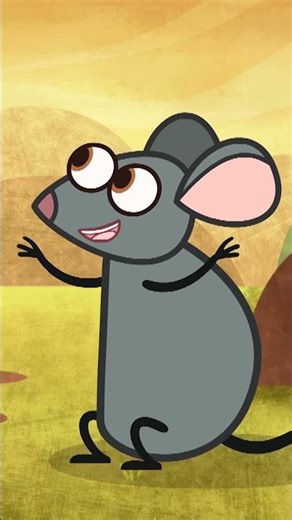 Tiny Mouse Saves a LION 🐭🦁 #Shorts #LionAndMouse #FunnyAnimals #Kindness #moralstory