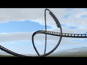 Intamin LSM Swing Launch Coaster - Preview POV - NoLimits 2 Roller Coaster Simulation