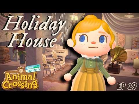 They picked out a home and called it "Holiday House".... | ivy hollow - folklore & evermore ACNH