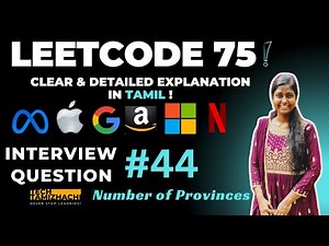 ✅ Solved "Number of Provinces" LeetCode 75 | Python & Java Solution 🔥 | GitHub Code Available!