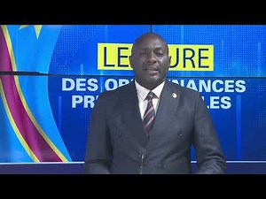 READING OF PRESIDENTIAL ORDINANCES