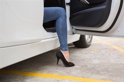 Wearing the wrong shoes when you drive could leave you with a £5,000 fine, nine penalty points and a lengthy driving ban