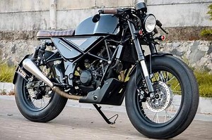 Honda CB150R Rombak Total Ala Brat Cafe, Tampang Gahar Mirip Moge - Gridoto