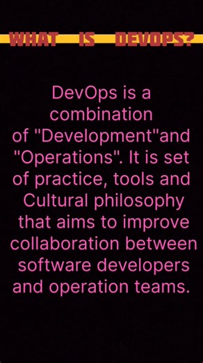 What is DevOps? Explained in 15Sec! #DevOps #CloudComputing #AWS #Docker #Kubernetes #TechShorts