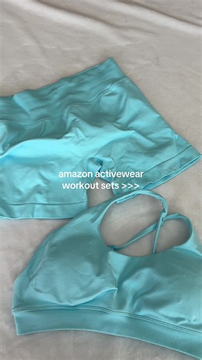 Ladies save your money and get your workout sets from Amazon! So cute and such good quality #amazonfinds #amazonactivewear #activewear #workoutsets #amazonworkoutset