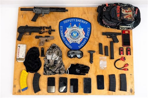 St. Tammany Deputies Seize Guns, Drugs, 4 NOLA Residents Charged