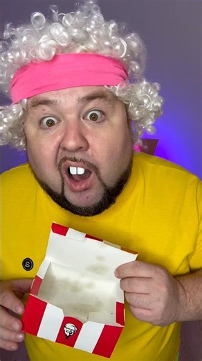 When the chicken nuggets run out 🤣😳