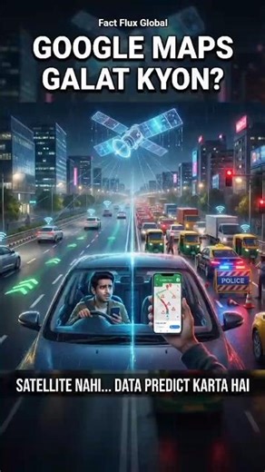 Google Maps Galat Route Kyun Deta Hai? | Satellite Nahi, Prediction Problem 😱