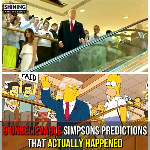 42K views · 1.8K reactions | 9 Unbelievable Simpsons Predictions That Actually Happened | Shining Knowledge | Facebook